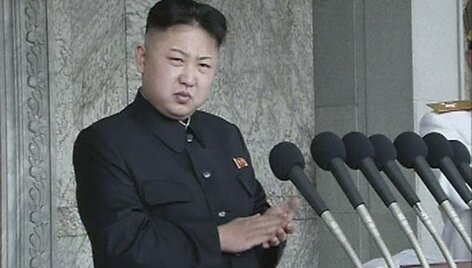 &Scaron;iaurės Korėjos diktatorius Kim Jong Unas
