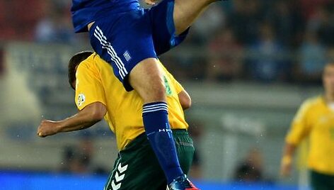 Graikai lietuviams akivaizdžiai parodė, kokio lygio yra jų, o kokio lygio mūsų futbolas