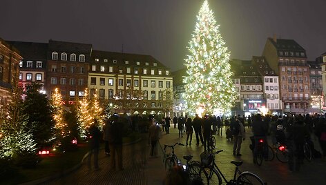 Kalėdų laukimas Strasbūre