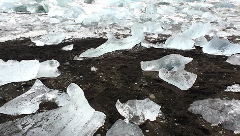 Deimantų paplūdimys Islandijoje