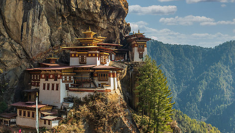 Butano karalystė Himalajų kalnuose