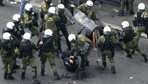 Protestas Graikijoje