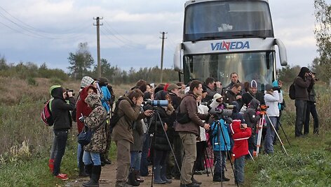 Europos ir Vidurio Azijos &scaron;alys kartu palydėjo migruojančius pauk&scaron;čius.
