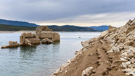 Nusekęs Peručos ežeras Kroatijoje
