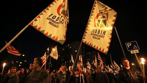 Protestai Vengrijoje