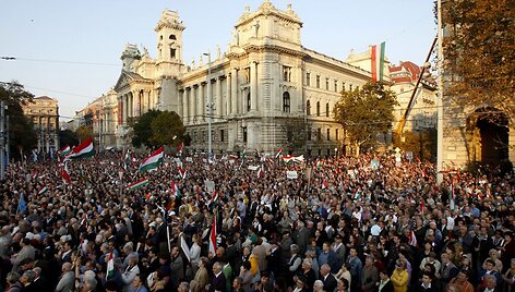 Protestas Vengrijoje