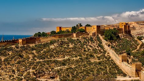 Alcazaba tvirtovė, Ispanija