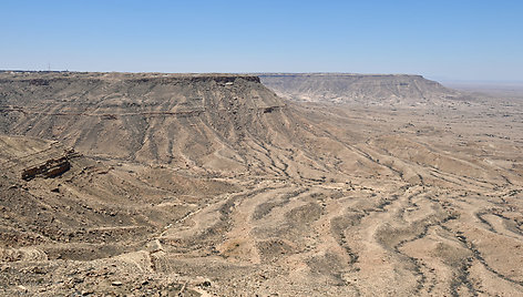 Apleistas berberų kaimelis Jebel Nafusa kalnuose