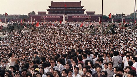 Tiananmenio aik&scaron;tė 1989 metais