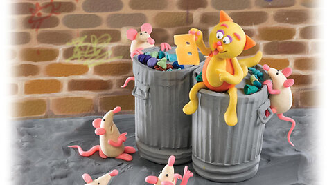 Knyga &bdquo;Plastilino paslaptys 1. Naminiai gyvūnėliai&rdquo;