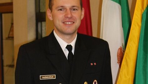 Kmdr.ltn. Egidijus Ole&scaron;kevičius