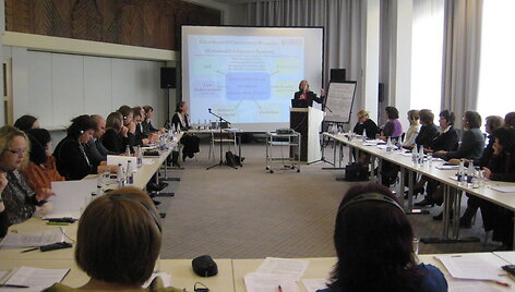 Cheryl Thomas 2011-ais metais  seminare Lietuvos prokurorams bei teisėjams