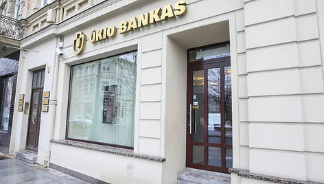 Uždarytas Ūkio banko skyrius Vilniuje