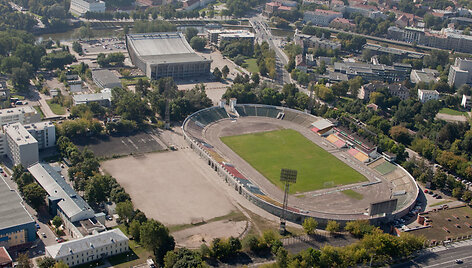 V.Romanovas daug tikėjosi i&scaron; investicijų į &bdquo;Žalgirio&ldquo; stadioną bei Vilniaus koncertų ir sporto rūmus, tačiau projektas įstrigo