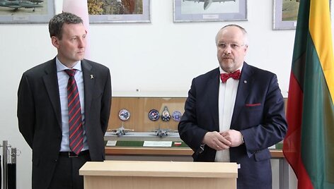 Lietuvos ir Danijos gynybos ministrų susitikimas