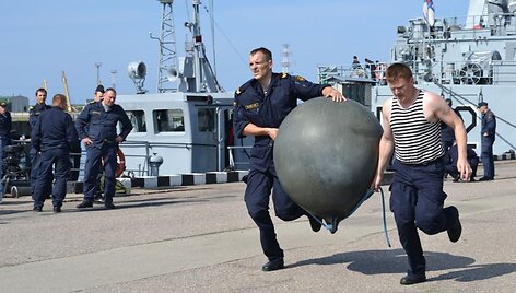 Varžybų akimirka