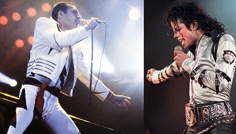 Freddie Mercury ir Michaelas Jacksonas