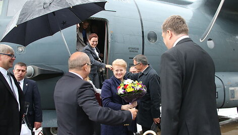 Dalia Grybauskaitė Ukrainoje