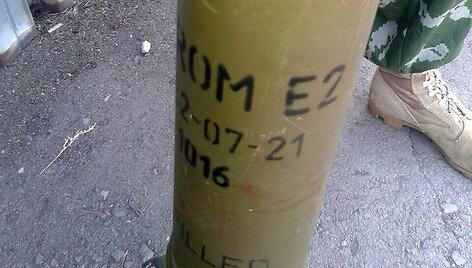 Kramatorske i&scaron; teroristų atimtos MANPAD