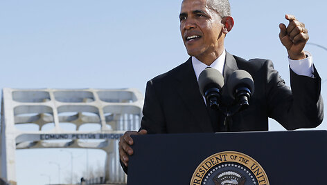 Barackas Obama Selmoje