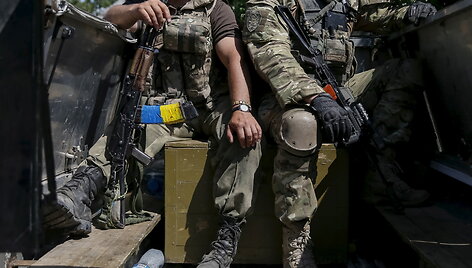 Ukrainos kariai Marjinkoje