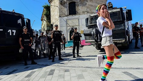 LGBTI protestas Stambule