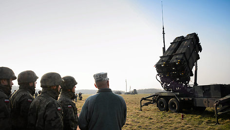 Ilgojo nuotolio priešlėktuvinės gynybos sistema „Patriot“ Lenkijoje