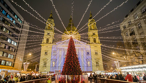 Kalėdos Budapešte