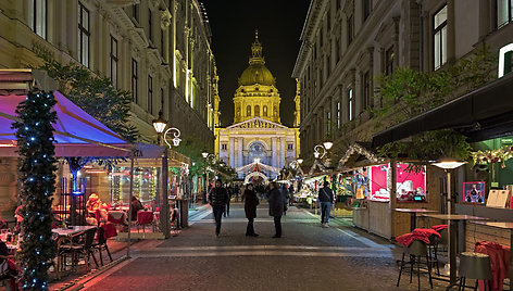 Kalėdos Budapešte