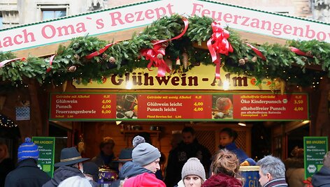 Kalėdų mugė Marienplatz 