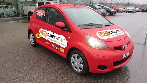 Toyota AYGO automobilis