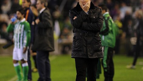 &bdquo;Real Betis&ldquo; treneris Pepe Melas nusivylė komandos žaidimu
