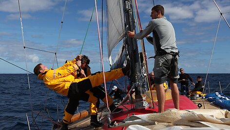 &bdquo;Ambersail&ldquo; įgula lenktynėse