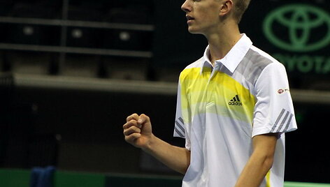 Luko Mugevičiaus ir Christos Hadjigeorgiou dvikova