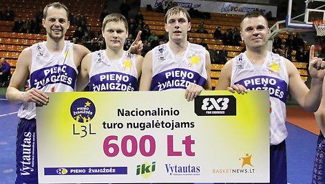 3x3 krepšinio turnyras Kauno sporto halėje