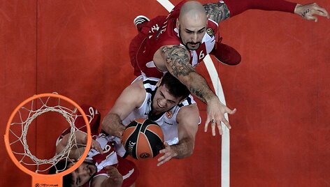 &bdquo;Olympiacos&ldquo; &ndash; &bdquo;Anadolu Efes&ldquo; mačo akimirka.