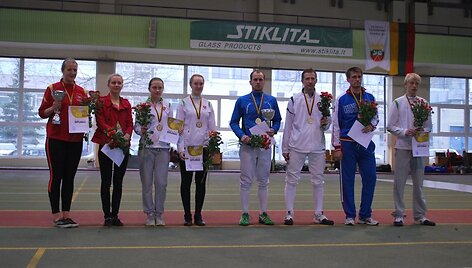 Čempionato akimirkos.