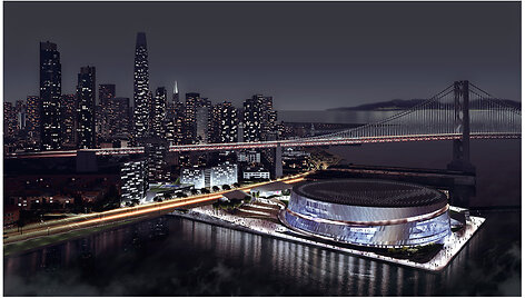 &bdquo;Warriors&ldquo; arena San Franciske.