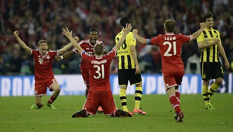 &bdquo;Bayern&ldquo; futbolininkų triumfas.