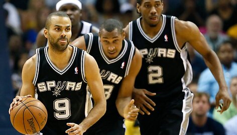 &bdquo;Spurs&ldquo; krep&scaron;ininkai.