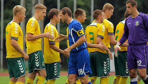 Lietuvos U-19 futbolo rinktinė.