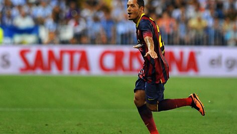 Pergalę &bdquo;Barcelona&ldquo; klubui garantavo Adriano įvartis.
