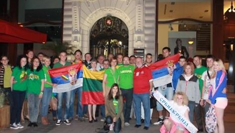 &bdquo;Lietuvos krep&scaron;inio ambasada&ldquo; Budape&scaron;te.