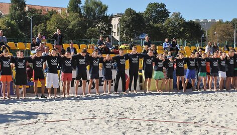 Akcija &bdquo;Save Olympic Wrestling&ldquo; Vilniuje