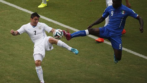 Cristianas Rodriguezas ir Mario Balotelli