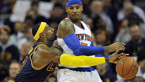 LeBronas Jamesas ir Carmelo Anthony