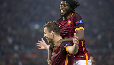 Edinas Džeko ir Gervinho