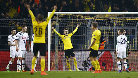 &bdquo;Borussia&ldquo; džiaugsmas po įvarčio