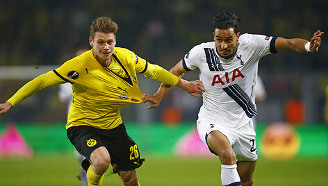 Lukaszas Piszczekas ir Naceras Chadli