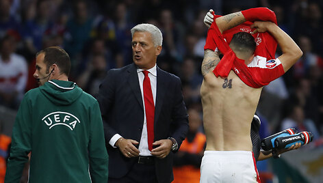 Granitas Xhaka persirengia pirmą kartą